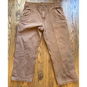 Kavu Canvas Pants Mens Size 38x27* Brown Workwear Outdoors
